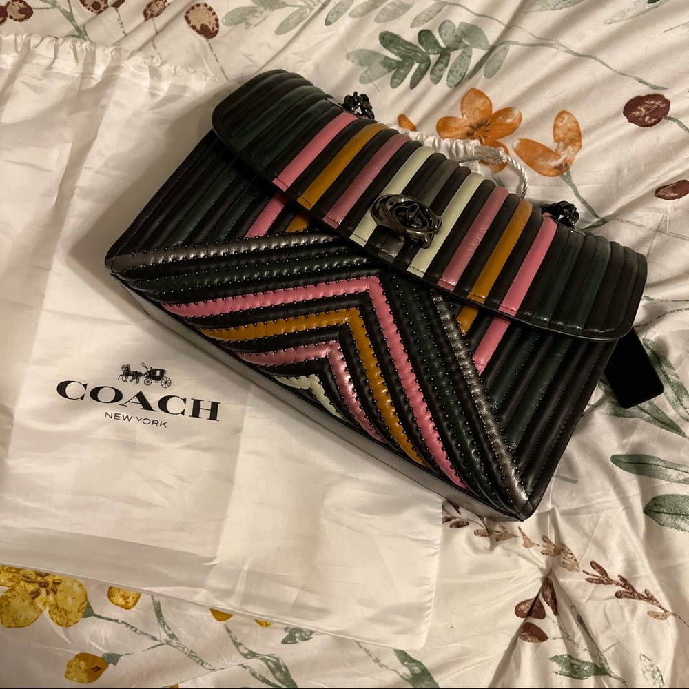 Quilted Parker Coach Purse